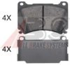 HYUNDAI 581013MA11 Brake Pad Set, disc brake